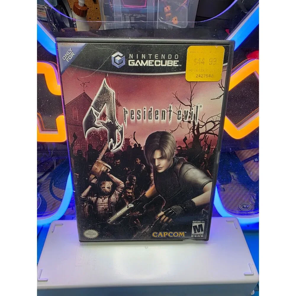 Resident Evil 4 for Nintendo Gamecube CIB!